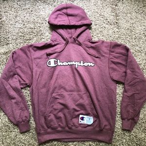 Champion Sweatshirt Hoodie with Laundry Tag
